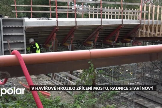 Radnice pokračuje na stavbě mostu v Prachatické ulici, rekonstrukce potrvá do ledna