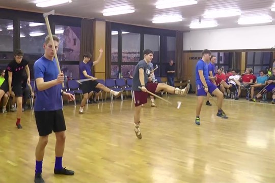 Folklorní spolek Vsacan pořádal taneční dílnu v odzemku