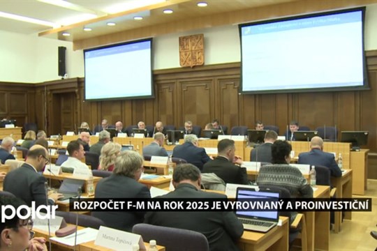 Rozpočet Frýdku-Místku na rok 2025 je vyrovnaný a proinvestiční