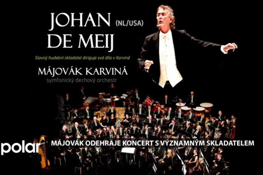 Symfonicko-dechový orchestr Májovák bude hrát se světovým dirigentem a skladatelem