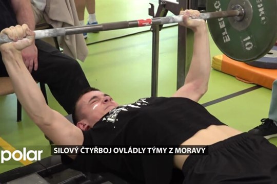 Na střední škole techniky a služeb se konalo Mistrovství ČR v silovém čtyřboji