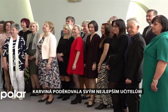 Karviná opět ocenila nejlepší pedagogy ze všech vzdělávacích institucí