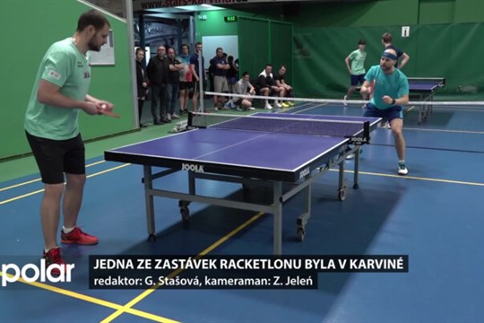Celosvětový sportovní fenomén Racketlonu dorazil už i do Karviné