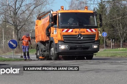 Až do konce června probíhá v Karviné jarní úklid veškerých městských částí
