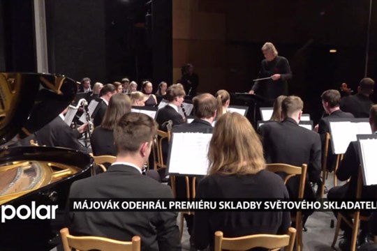 Orchestr Májovák uvítal v Karviné skladatele Johana de Meije, který zde uvedl premiéru své skladby