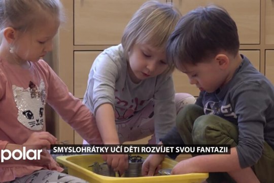 V Karviné fungují Smyslohrátky a učí děti zapojit svou fantazii při různých hrách