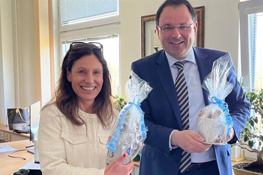 Krajská radní Andrea Pfeffer Ferklová se setkala s bavorským státním tajemníkem