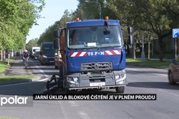 Jarní úklid a blokové čištění ve Frýdku-Místku je v plném proudu