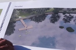 Lomnice začala s revitalizací rybníka Matouš