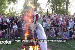 Letošní symbolické rozloučení se zimou v duchu pálení čarodějnic, deskovek a hudby proběhlo na Lodičkách