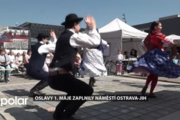 Oslavy 1. máje zaplnily náměstí Ostrava-Jih