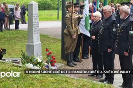 Vzpomínka na válečné oběti přilákala v Horní Suché i mladou generaci
