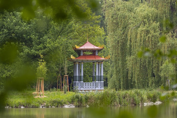 V Podzámecké zahradě se znovu otevírá Čínský pavilon