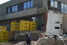Rekonstrukce Právnické fakulty UP Olomouc