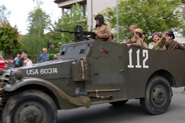 Obyvatelé Napajedel vzdali hold padlým vojákům i odbojářům