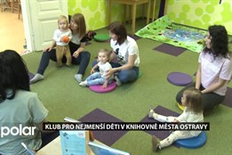 Knihovna města Ostravy otevřela klub pro nejmenší děti v Přívoze