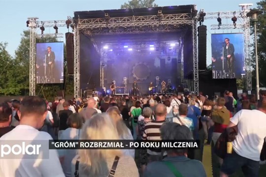 „Grom” rozbrzmiał  - po roku milczenia