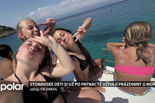 Stonavské děti si už po patnácté užívají prázdniny u moře