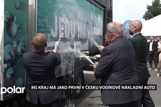 První vodíkové nákladní auto v ČR vzniklo v MS kraji