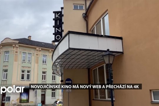 Novojičínské kino má nový web a přechází na 4K, obraz bude výrazně ostřejší