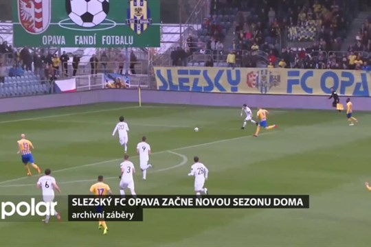 Slezský FC Opava začne novou sezonu překvapivě doma. Po povodních je v provozu provizorně
