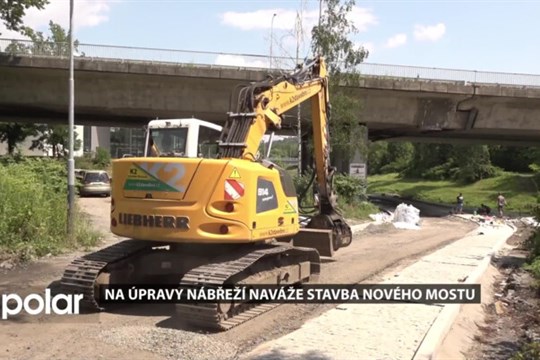 Levý břeh Ostravice prochází velkými změnami. Bude mnohem přívětivější pro občany