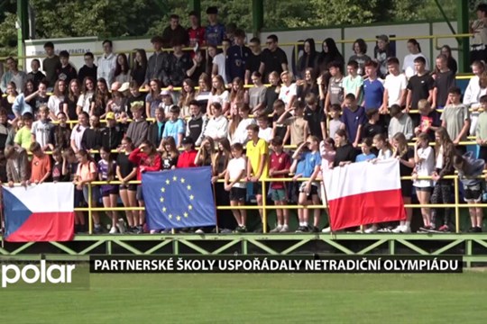 Partnerské školy uspořádaly netradiční olympiádu