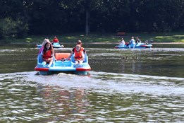 Laguna v Přerově ožívá. Šlapadla, lanovka i plány na nový sportovní areál
